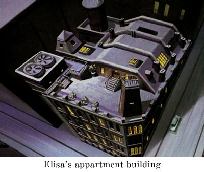 Elisa's apartment building